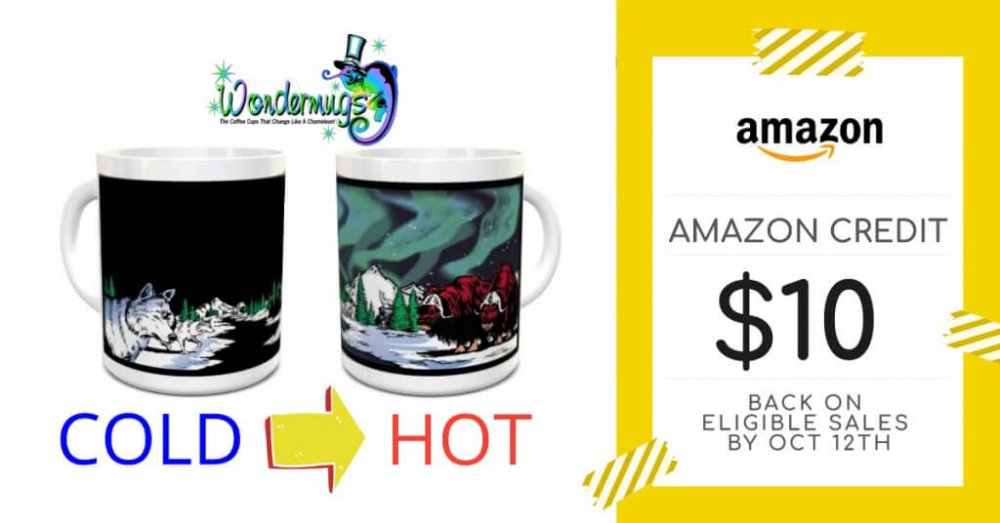 Wondermugs Amazon Prime Sale Promo - Facebook Ad 1200x628 px