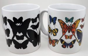 Butterflies color changing mug