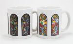 Stained Glass with Angels Color Changing Mug