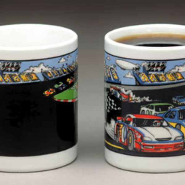Stock Car Racing Color Changing Mug