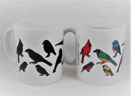 Wild Birds Color Changing Mug